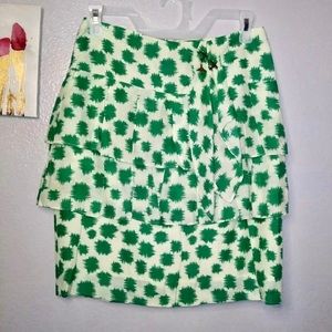 Edme & Esyllte Anthropologie flight attendant layered skirt